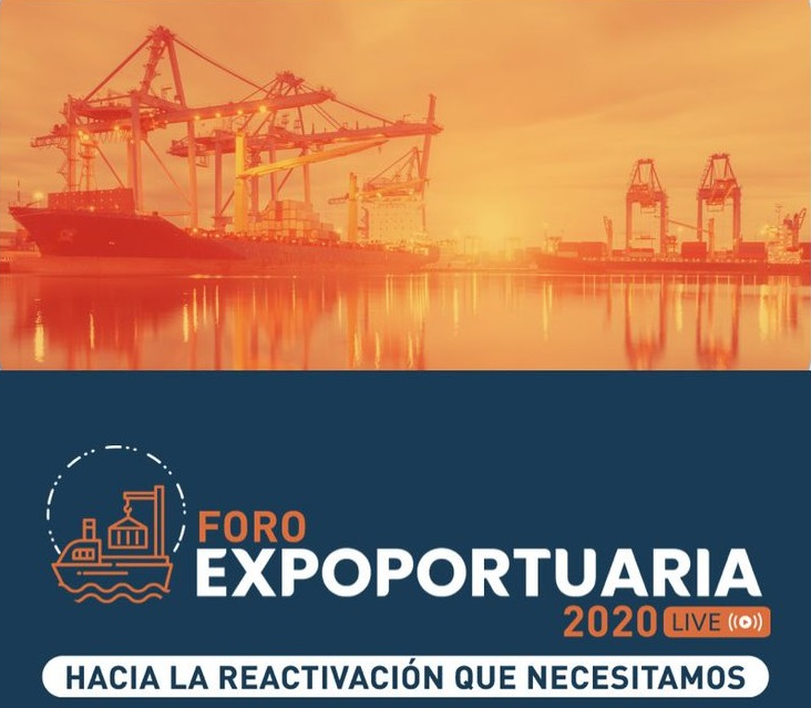 Poster for Foro Expoportuaria 2020